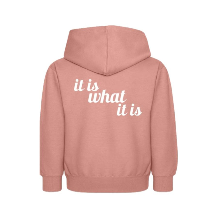 It is what it is hoodie kids