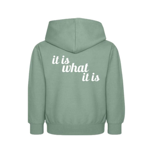 It is what it is hoodie kids