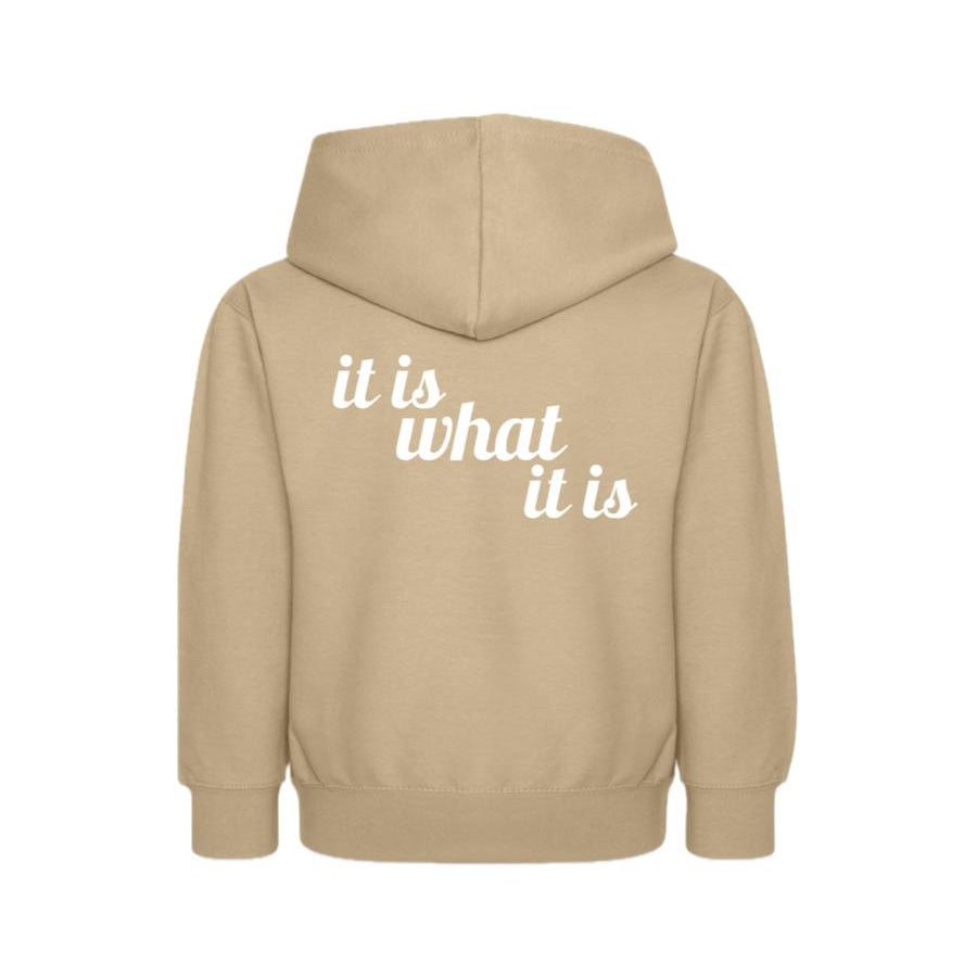 It is what it is hoodie kids