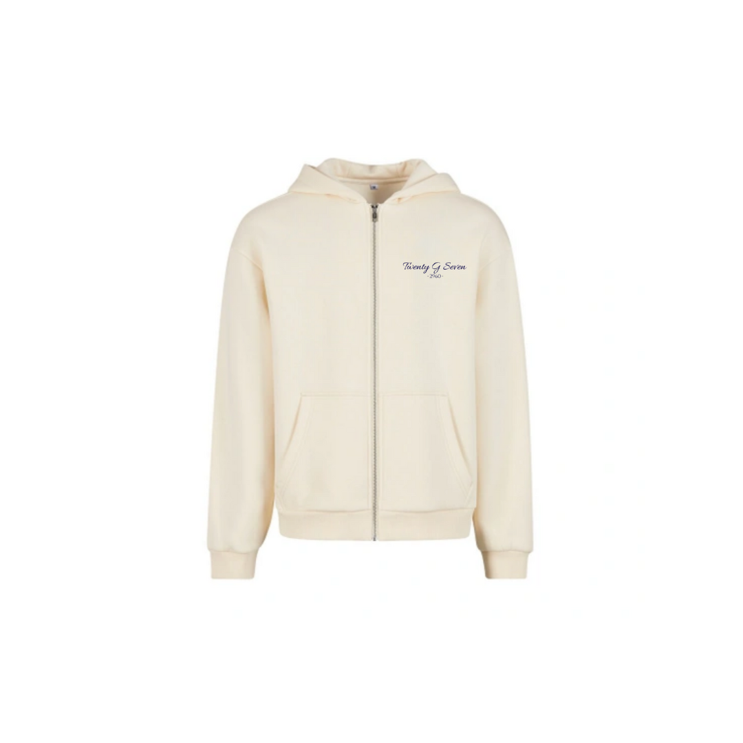 Sandstone Zip-Up Hoodie men