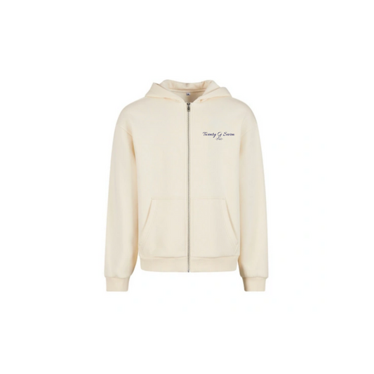Sandstone Zip-Up Hoodie men