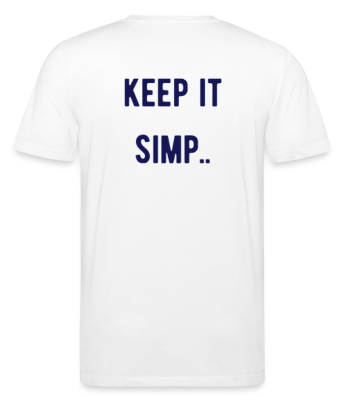 BASIC T-shirt "keep it simp.."