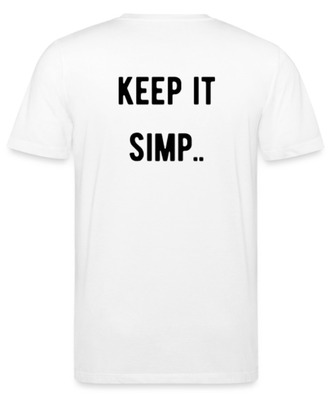 BASIC T-shirt "keep it simp.."