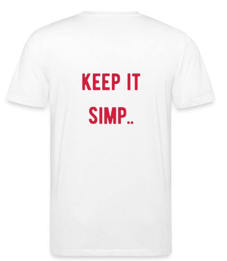 BASIC T-shirt "keep it simp.."